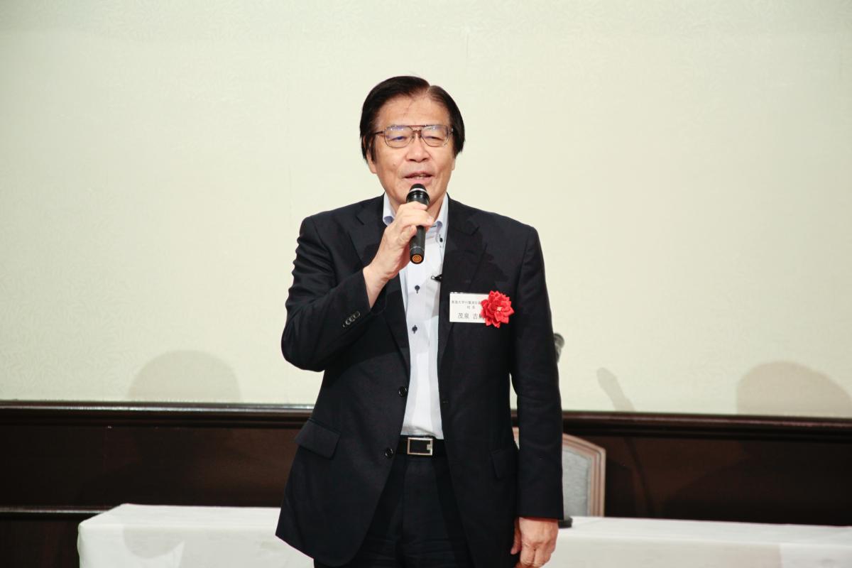 ご来賓挨拶 茂泉吉則校長